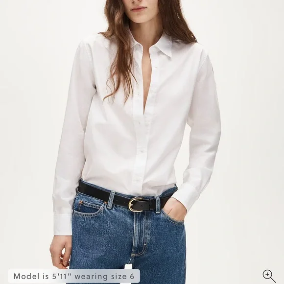 J.Crew Jules classic-fit shirt in cotton poplin - Picture 1 of 7